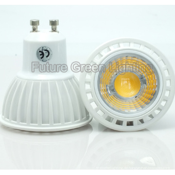 5W GU10 COB LED Lampe Plstic Shell
